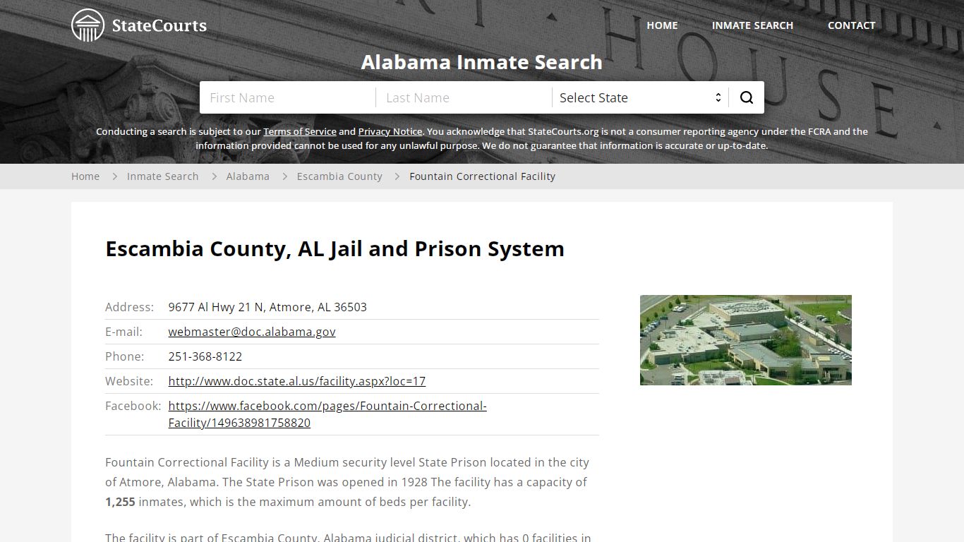 Fountain Correctional Facility Inmate Records Search ...